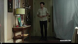 jemima kirke bares her tits in girls s06e01 2017 topless handjob tease!