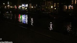 amsterdam tourist hits outdoor urinal dutch style