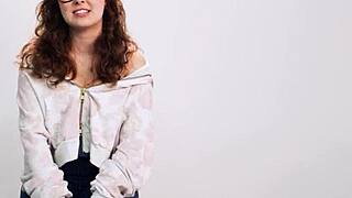 Big Ass Milf Leana Lovings' Hot Interview Turns to Solo Masturbation