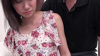 does step daddy's huge cock gape 18yo japanese teen asshole?