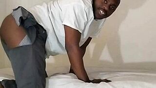 Intense Anal Return in Christmas Wrestling Clothes Fills Me with Joy