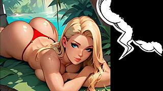 Girl Lost Jungle Animated Comic