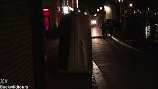 amsterdam tourist hits outdoor urinal dutch style