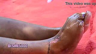 homemade ebony couple bangs public doggystyle quickie!