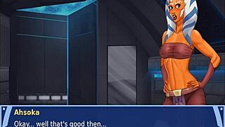 Groping those orange trainer tits feels amazing