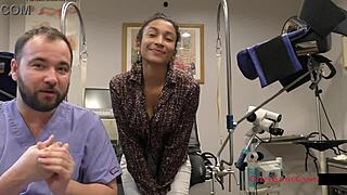 Nurse Miss Mars Latex Gloves Spreads Patient in Hospital