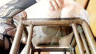 wanna see this italian milf orgasm hard on a real doll torso?