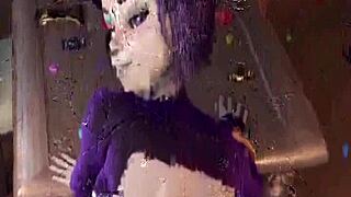 raven the witch takes doggystyle pounding hard