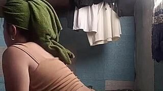 Asian girl next door teases tight body in sheer outfit!