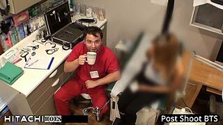 i'm the doctor's human guinea pig hitachi-forced to orgasm backstage