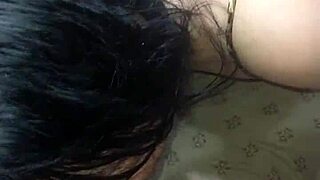 double blowjob from latina teen on huge cock