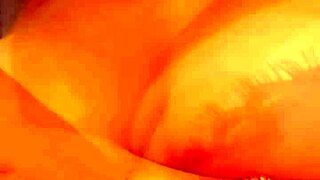 Brunette tease your cock with tits n buttplug anal?