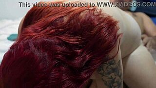 colombian beauty tempts stepdad for a special finish on her chest