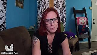 exhibitionist redhead jane cane teaches shy tinder guy