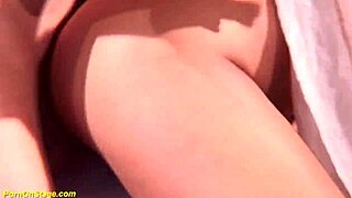 Skinny babe deepthroats monster cocks on public outdoor stage in rough group banging scandal