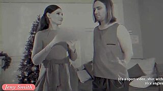 Erotic Yoga Prank Hidden Cam: Jeny Smith's Bubble Butt Stretches in Classroom