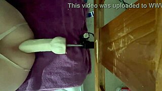 anal fucking machine pounds lingerie solo