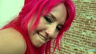 proxy paige gives goth teen handjob jerk off instructions pov