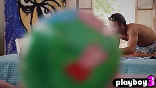 desi bhabhi's shaved pussy creampied by hubby with hindi moans