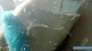 hey petra hot hungarian teen 18 in pool shaved pussy sex