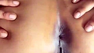 beautiful black ass shakes slowly in motion