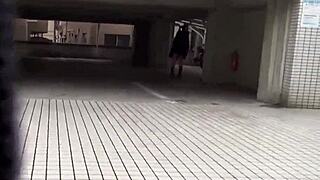 Asians Peeing Publicly in High Def Outdoor Voyeur