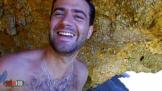 spanish pornstar samia duarte fucked rough outdoors beach brunette latina