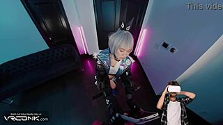 Vr silver wolf cosplay asian deepthroats monster cocks bangs honkai parody