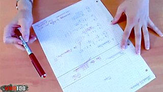 Young Redhead Lola Bella's Anal Classroom Teacher Orgasms