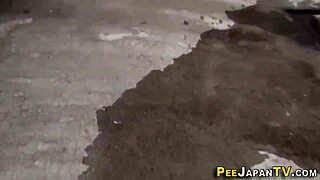 Asians Peeing Publicly in High Def Outdoor Voyeur
