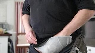old man chris strips slow teasing dirty talk