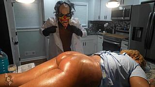 yo ebony clown slut, mad scientist cures yo ass with hentai cosplay cum 😈🍆💦