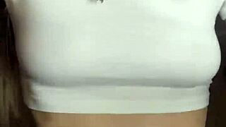 russian teen dances sexy on bigo live shaking it all