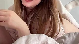 Cum Now to Busty French Teacher's Secret Facetime Orgasm!