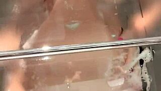 busty lenushka doll's wet shower tits bubble fantasy 🛁🍒