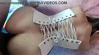 Latina rented wife gets deep anal double penetration by mature boss for cash part 2