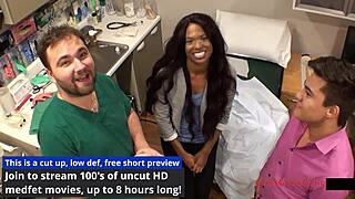 Tampa University Nurse Misty Rockwell's Wild Anal Fingering Exam!