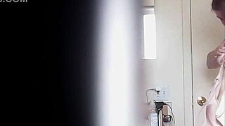 big boobs blonde strips slow for voyeur eyes