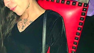 pro fetishist gives free footjob gagging deepthroat at swing club real amateur!