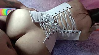 Latina rented wife gets deep anal double penetration by mature boss for cash part 2