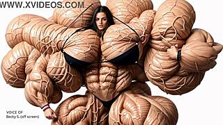 pump factory pumps natasha into massive muscle beast