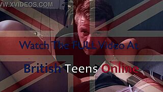 i finally eat out this british blonde 18yo student's wet pussy n she orgasms hard