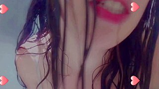 yo this wet horny student showers and fingers her pussy like crazy 😏🚿💦