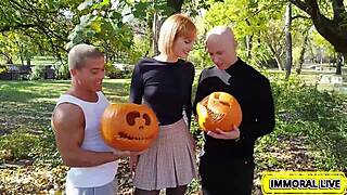 pumpkin slave dolly's crushed in vengeful cuckold gangbang creampie!