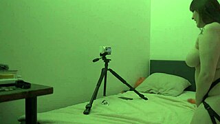 ahahaha shooting this bbw bdsm vid got so weird backstage