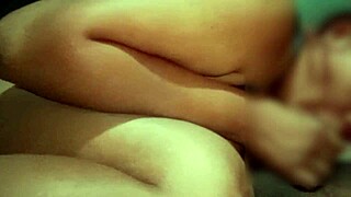 sexy big-assed brunette milf deepthroats before doggystyle creampie pounding