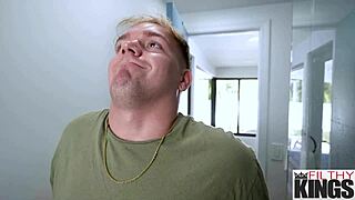 FUCKING Charlotte's Tight Pussy After Bent Over Blowjob From Stepbro!