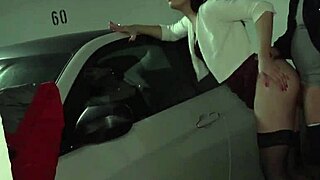 WOW GERMAN BABE BENT OVER FOR MONSTER COCK OUTDOORS!