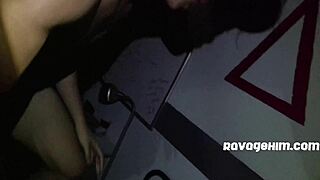 Fraternity pledge proves loyalty through intense group banging session