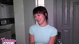 old cock stretches young friend nova's tight ass in raw pounding